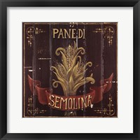 Semolina Framed Print