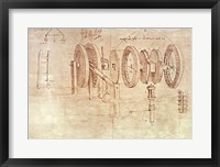 Framed Studies of Toothed Gears and for a Hygrometer
