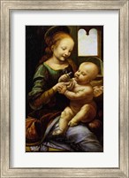 Framed Madonna Benois, c.1478