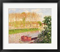 Framed Sunset at Moret-sur-Loing, 1901