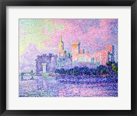 The Chateau des Papes, Avignon, 1900 Framed Print