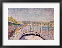 Framed Bridge at Asnieres, 1888