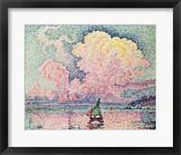 Antibes, the Pink Cloud, 1916 Framed Print