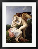 Framed Psyche Receiving the First Kiss of Cupid, 1798