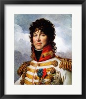 Framed Joachim Murat Portrait