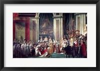 Framed Consecration of the Emperor Napoleon II