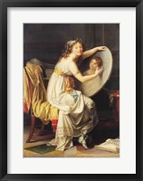 Framed Portrait of Rose Adelaide Ducreux