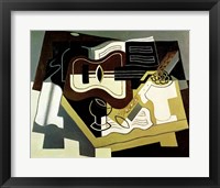 Framed Guitar and Clarinet, 1920