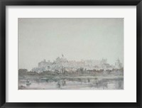 Framed Windsor Castle from the River, 19th century