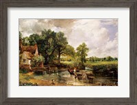 Framed Hay Wain, 1821