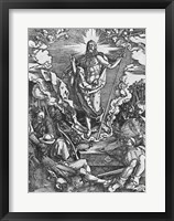 Framed Resurrection, from 'The Great Passion' series, 1510