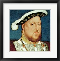 Framed King Henry VIII