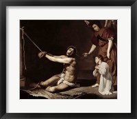 Framed Christ After the Flagellation Contemplated by the Christian Soul