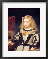 Framed Portrait of the Infanta Maria Marguerita