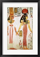 Framed Isis and Nefertari, from the Tomb of Nefertari