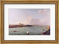 Framed View of the Thames from South of the River