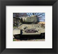 Framed World War Two Tank