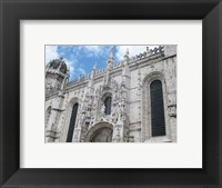 Framed Jeronimos Lisbon, Monastery Facade