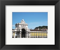 Framed Rua Augusta Arch of Triumph