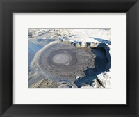 Framed Volcano Crater at Buzau