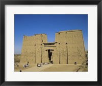 Framed Temple of Horus, Edfu, Egypt