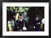 Framed US Army Honor Guard