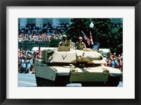 Framed 1A1 Ambrams Main Battle Tank