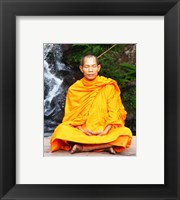 Framed Abbot of Watkungtaphao in Phu Soidao Waterfall