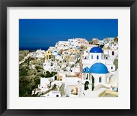 Framed Santorini, Oia, Cyclades Islands, Greece