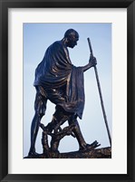 Framed Statue of Mahatma Gandhi, Chennai, Tamil Nadu, India