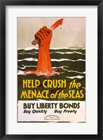 Framed Help Crush the Menace of the Seas