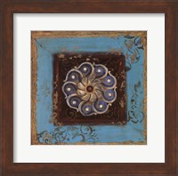 Framed Exotic Medallion I