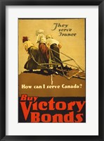 Framed Buy Victory Bonds