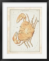 Framed Cancer Zodiac Sign