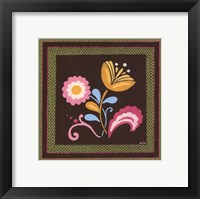 Patchwork Garden I Framed Print