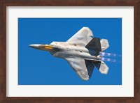 Framed Lockheed Martin F-22A Raptor JSOH