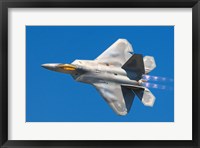 Framed Lockheed Martin F-22A Raptor JSOH