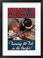 Framed Battle of Midway