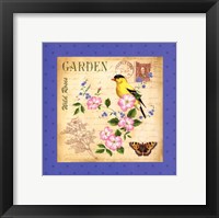 Blooming Garden III Framed Print