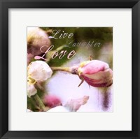 Framed Blossoming Inspiration I