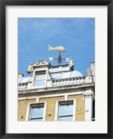 Framed Old Billingsgate London Weathervane