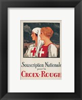 Framed Jules Courvoisier - Souscription Croix-Rouge