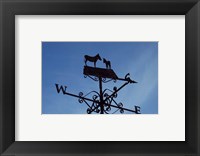 Framed Donkey Lovers Weathervane