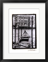 Waterways of Venice III Framed Print