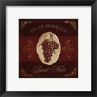 Wine Label IV Framed Print