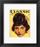 Framed Clarine Seymour Motion Picture Classic