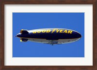 Framed Goodyear Blimp