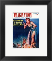 Framed Imagination Cover October 1954