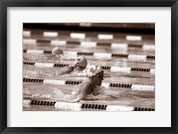 Framed Swimming Event at the 1984 Summer Olympics