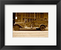 Framed Rosie  O'Grady Firetruck